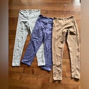 Bundle of 3 Leggings for women’s size Medium.
